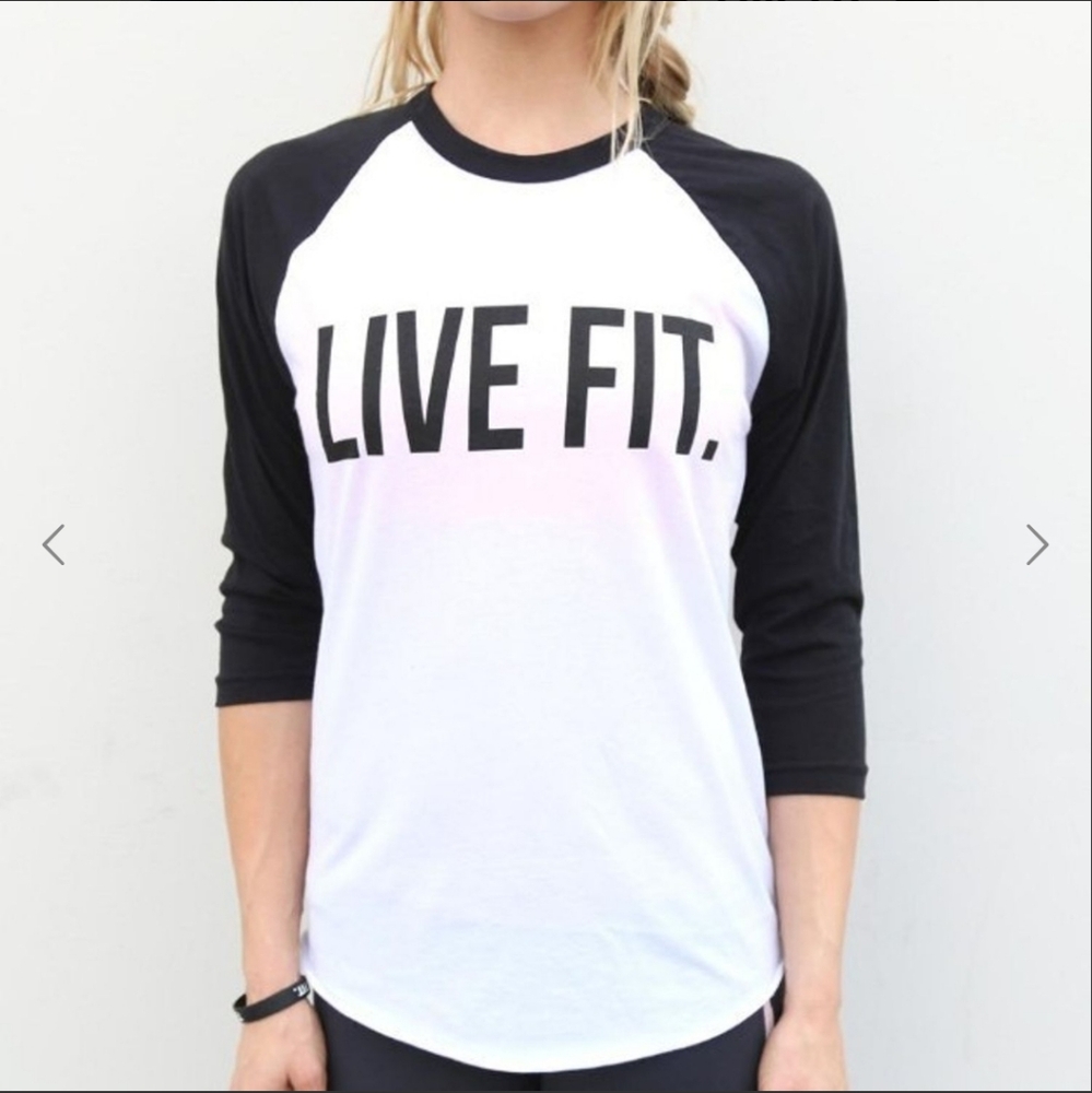 Life Fit Raglan Baseball Tee - Like New